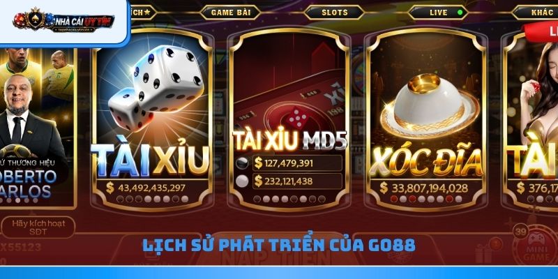 Lịch sử phát triển của Go88